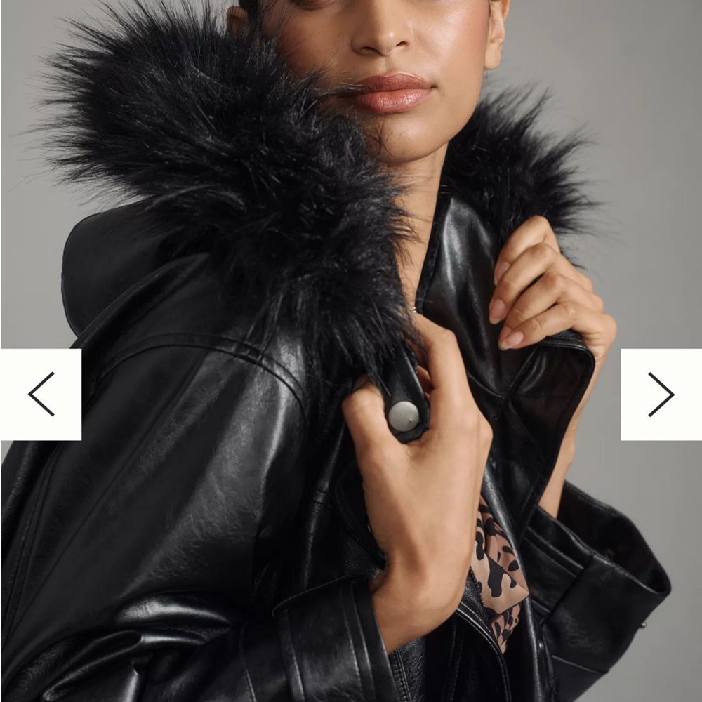 ANTHROPOLOGIE Pilcro Leather Jacket